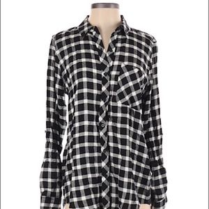 Staccato Long Sleeve Button- Down Shirt size S